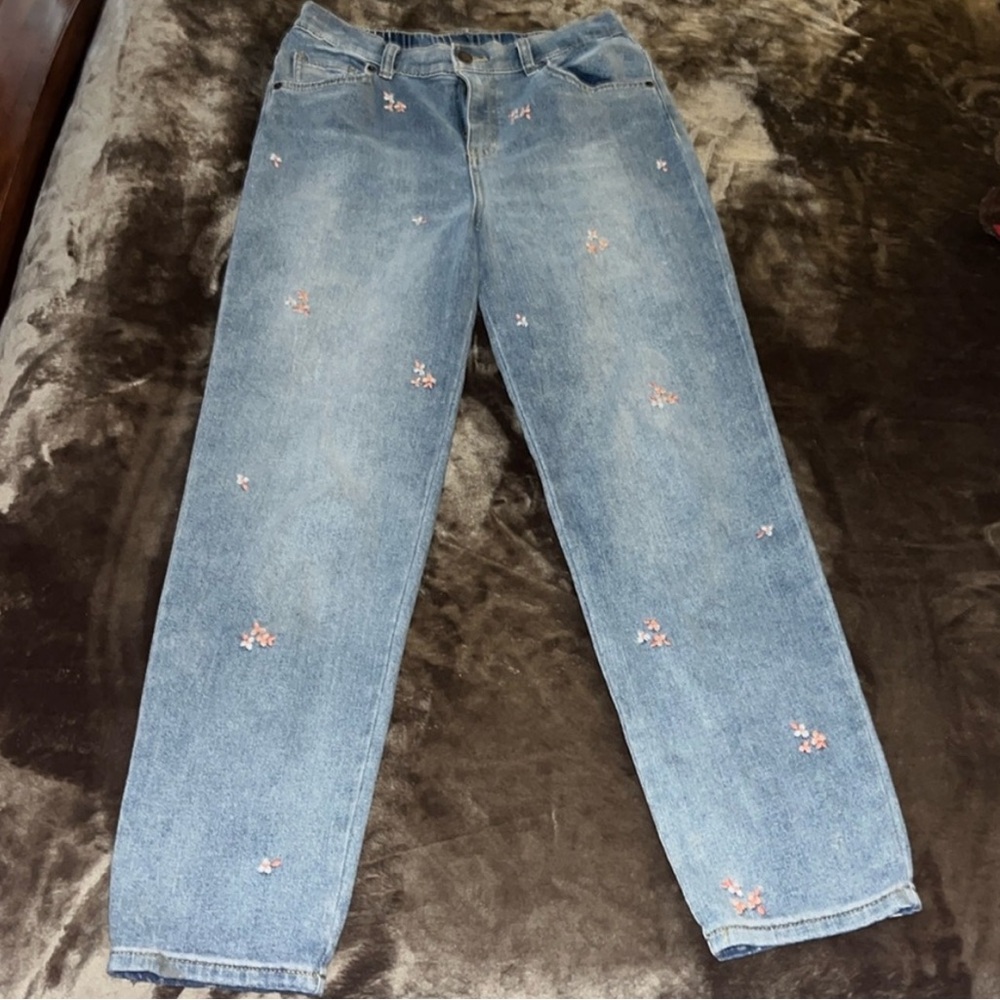 Target Cat & Jack Floral Jeans